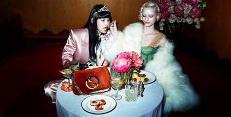 The chiaroscuro of a club reveals the new Gucci Love Parade 